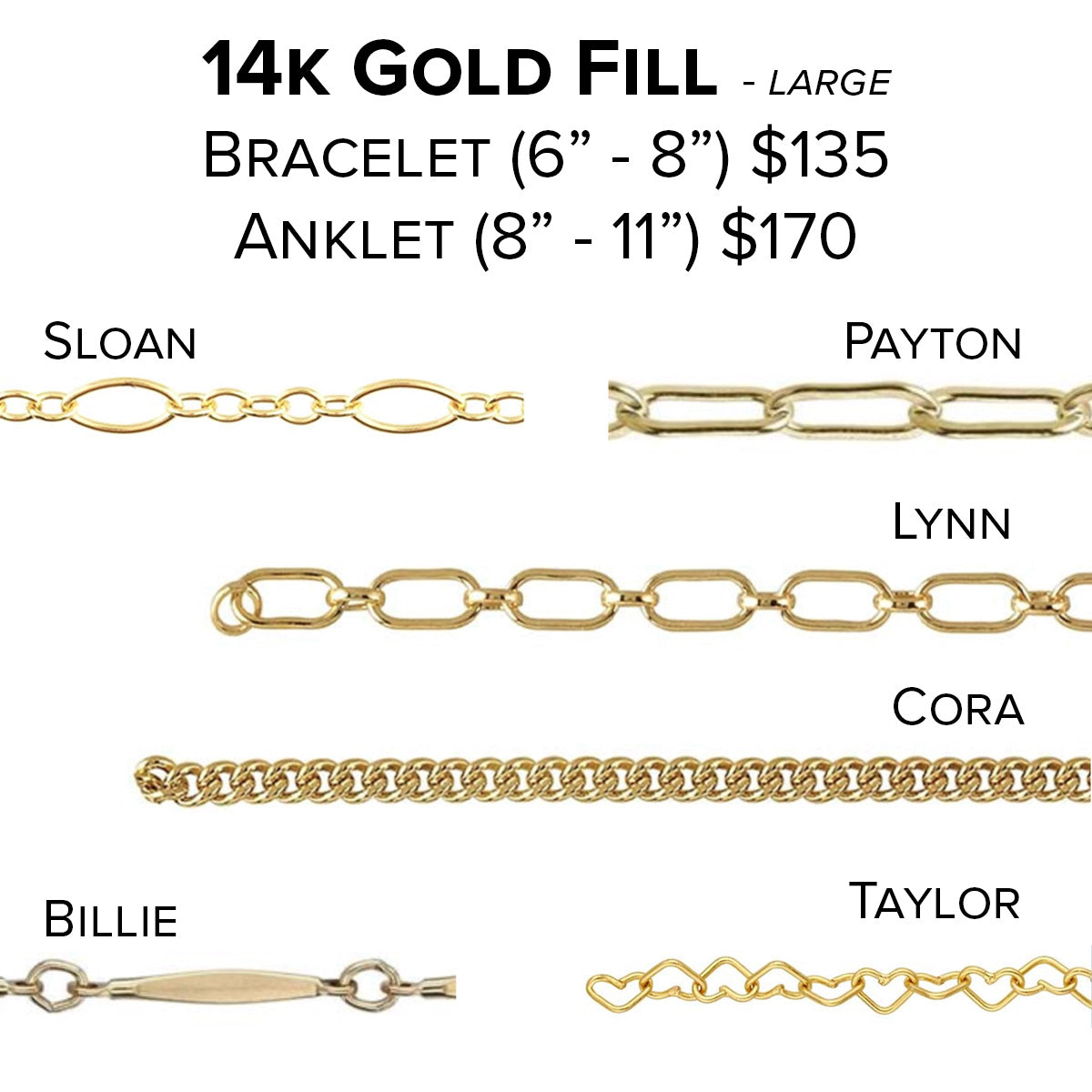 BILLIE - Super Chunky Gold Chain Bracelet