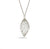 Marquise Silver Pendant-Necklaces-Kathryn Stanko-Pistachios