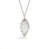 Marquise Silver Pendant-Necklaces-Kathryn Stanko-Pistachios