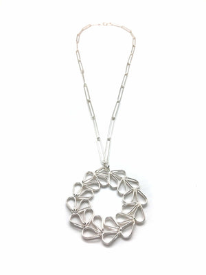 Medallion Link Necklace-Necklaces-Emily Rogstad-Pistachios