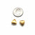 Mini Triangle Studs - Gold-Earrings-Manuela Carl-Pistachios