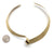 Mini Twist Collar - Gold-Necklaces-Aleksandra Przybysz-Pistachios