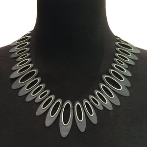 Open Ellipse Necklace-Necklaces-Heather Guidero-Pistachios