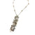 Oval Link Lariat Necklace-Necklaces-Elisa Bongfeldt-Pistachios