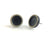 Oxi/Silver Circle Studs-Earrings-Heather Guidero-Pistachios