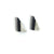 Oxi/Silver Triangle Studs-Earrings-Heather Guidero-Pistachios