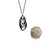 Oxidized Sterling Silver Cicada Necklace-Necklaces-Leia Zumbro-Pistachios