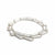 Round Silver Link Bangle-Bracelets-Emily Rogstad-Pistachios