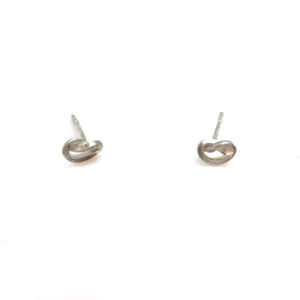 Silver Twist Studs-Earrings-Kacper Schiffers-Pistachios