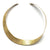 Single Fold Collar - Gold-Necklaces-Aleksandra Przybysz-Pistachios