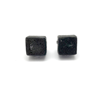 Square Mesh Cufflinks-Cufflinks-Sandra Salaices-Pistachios