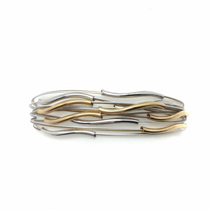 Thin Wavy Bracelet-Bracelets-Bernd Schmid-Pistachios