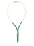 Turquoise Lariat Necklace-Necklaces-Bernd Wolf-Pistachios