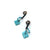 Turquoise Mini Tangle-Earrings-Heather Guidero-Pistachios