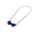 Two Stone Blue Necklace-Necklaces-Joanna Gollberg-Pistachios