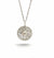 Woven Pearl Silver Pendant-Necklaces-Kathryn Stanko-Pistachios